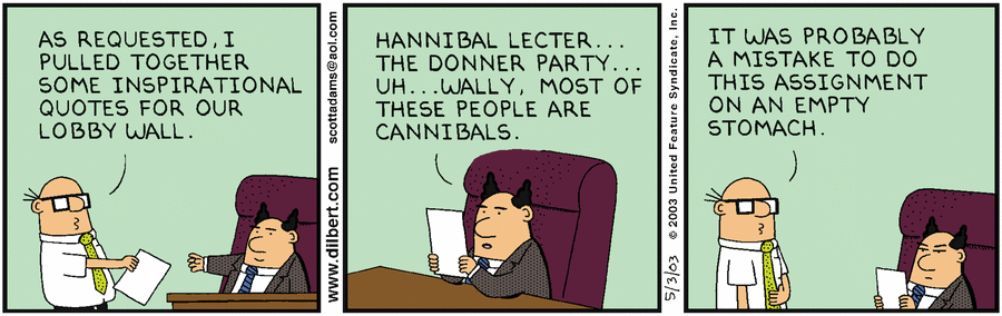 Dilbert Cartoon